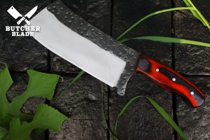cleaver knife, bushcraft knife, best outdoor cleaver, handmade cleaver knife, butcher blade