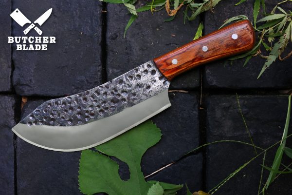 kitchen knife, handmade knife, carbon steel knife, butcher blade knife, top kitchen