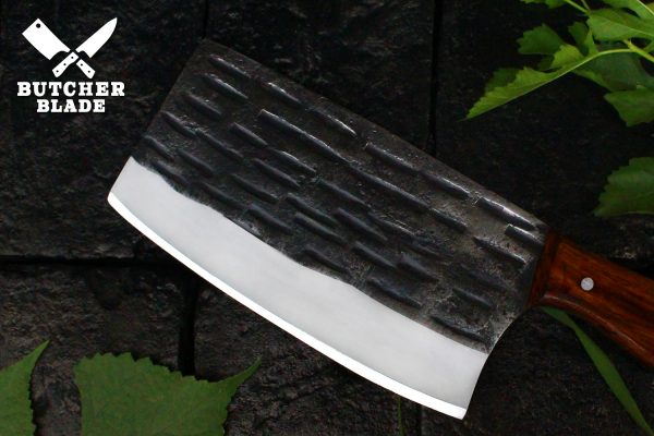 cleaver knife, best butcher blade knife, cleaver knife handmade outdoor cutting knife